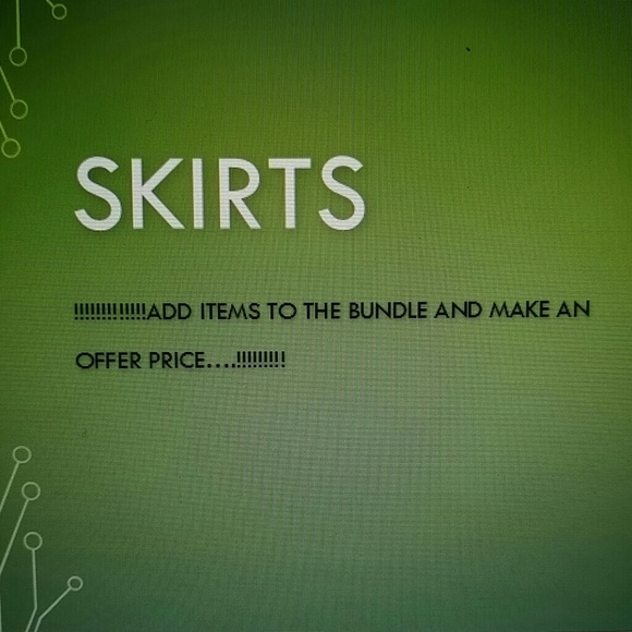 Dresses & Skirts - All skirts